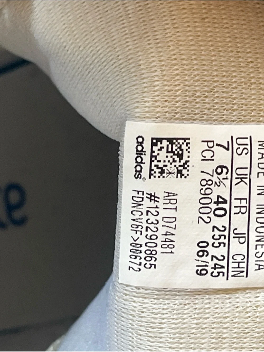 adidas White and Navy Top Ten High-Top Sneakers